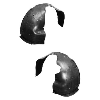 Replace® - Front Driver and Passenger Side Fender Liner Set (Standard Line)