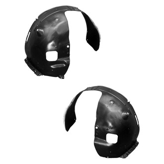 Replace® - Front Driver and Passenger Side Fender Liner Set (CAPA Certified)