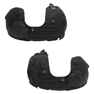 Replace® - Front Driver and Passenger Side Fender Liner Set (CAPA Certified)