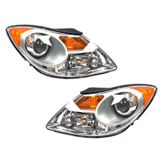 Replace® - Remanufactured OE Driver and Passenger Side Replacement Headlight Set