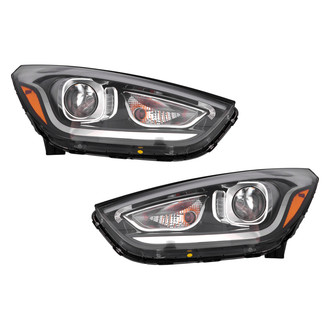 Replace® - Brand New OE Driver and Passenger Side Replacement Headlight Set