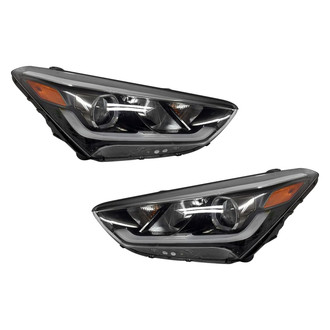 Replace® - Remanufactured OE Driver and Passenger Side Replacement Headlight Set