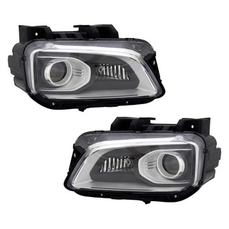 Replace® - Driver and Passenger Side Replacement Headlight Set (CAPA Certified)