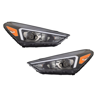 Replace® - Remanufactured OE Driver and Passenger Side Replacement Headlight Set