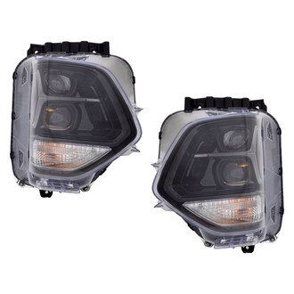 Replace® - Remanufactured OE Driver and Passenger Side Replacement Headlight Set