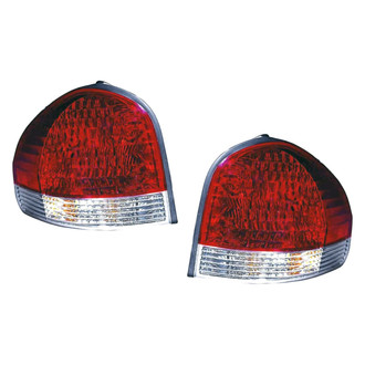 Replace® - Driver and Passenger Side Outer Replacement Tail Lights (Standard Line)