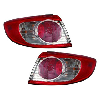 Replace® - Driver and Passenger Side Outer Replacement Tail Lights (CAPA Certified)