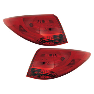 Replace® - Brand New OE Driver and Passenger Side Outer Replacement Tail Lights