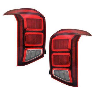 Replace® - Driver and Passenger Side Outer Replacement Tail Lights (Standard Line)