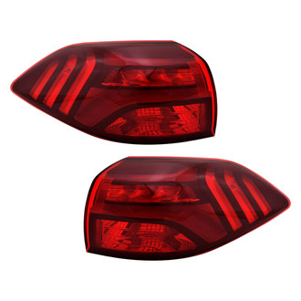 Replace® - Driver and Passenger Side Outer Replacement Tail Lights (CAPA Certified)