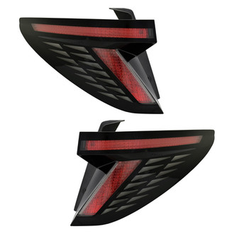 Replace® - Driver and Passenger Side Outer Replacement Tail Lights (Standard Line)