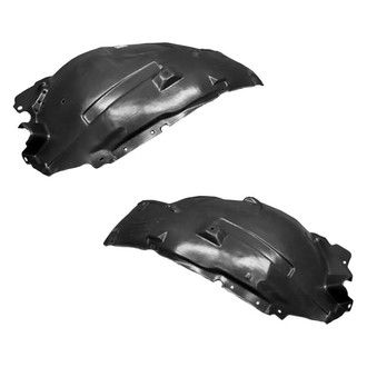 Replace® - Front Rearward Driver and Passenger Side Fender Liner Rear Section Set (Standard Line)
