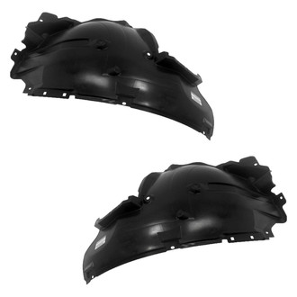 Replace® - Front Rearward Driver and Passenger Side Fender Liner Rear Section Set (Brand New OE)