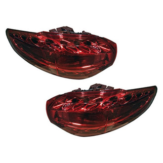 Replace® - Brand New OE Driver and Passenger Side Outer Replacement Tail Lights