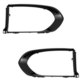 Replace® - Front Outer Driver and Passenger Side Fog Light Trim Set (Standard Line)