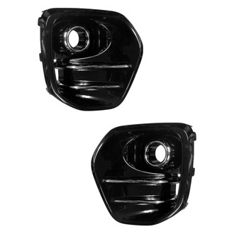 Replace® - Front Driver and Passenger Side Fog Light Bezel Set (Standard Line)