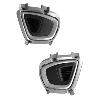 Replace® - Front Driver and Passenger Side Fog Light Cover Set (Standard Line)