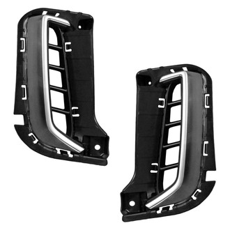 Replace® - Front Driver and Passenger Side Fog Light Cover Set (Standard Line)