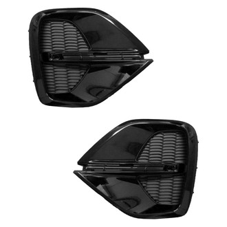 Replace® - Front Driver and Passenger Side Fog Light Cover Set (Standard Line)