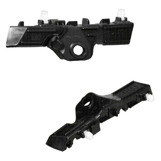 Replace® - Front Upper Driver and Passenger Side Bumper Cover Side Support Set (Standard Line)