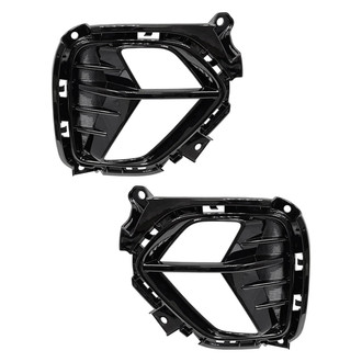 Replace® - Driver and Passenger Side Replacement Backup Light Bezelss (Standard Line)