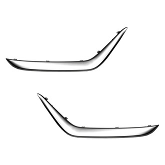 Replace® - Rear Lower Driver and Passenger Side Bumper Molding Set (Standard Line)