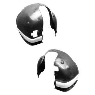 Replace® - Front Driver and Passenger Side Fender Liner Set (Standard Line)