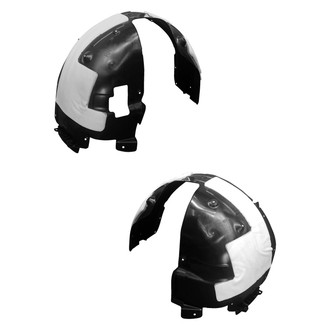 Replace® - Front Driver and Passenger Side Fender Liner Set (CAPA Certified)