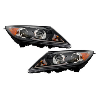 Replace® - Driver and Passenger Side Replacement Headlight Set (CAPA Certified)