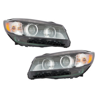 Replace® - Driver and Passenger Side Replacement Headlight Set (Standard Line)