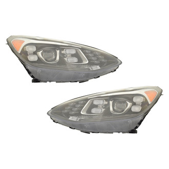 Replace® - Driver and Passenger Side Replacement Headlight Set (CAPA Certified)
