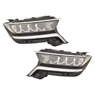 Replace® - Driver and Passenger Side Replacement Headlight Set (CAPA Certified)