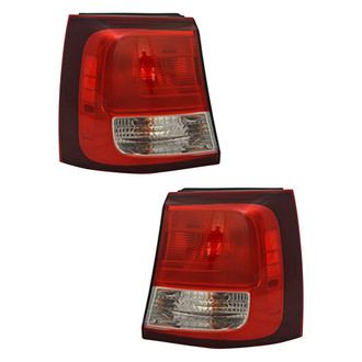 Replace® - Driver and Passenger Side Outer Replacement Tail Lights (CAPA Certified)