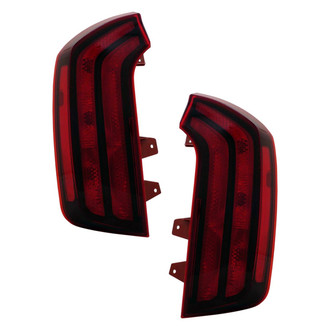 Replace® - Driver and Passenger Side Outer Replacement Tail Lights (CAPA Certified)