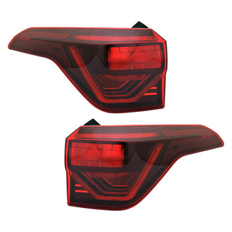 Replace® - Driver and Passenger Side Outer Replacement Tail Lights (CAPA Certified)