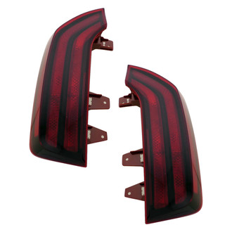 Replace® - Driver and Passenger Side Outer Replacement Tail Lights (CAPA Certified)
