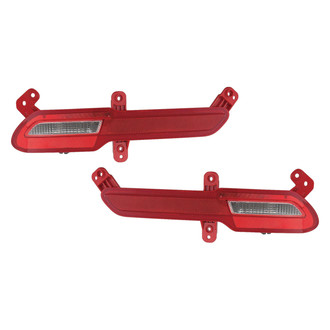 Replace® - Driver and Passenger Side Replacement Backup Lights (CAPA Certified)