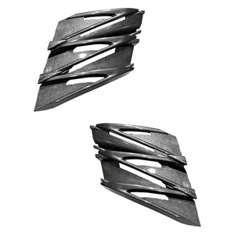 Replace® - Front Lower Driver and Passenger Side Fog Light Cover Set (Standard Line)