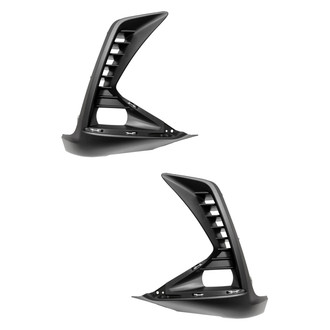 Replace® - Front Outer Driver and Passenger Side Fog Light Bezel Set (Standard Line)