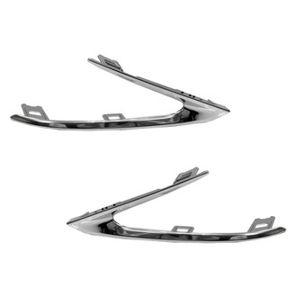 Replace® - Front Inner Driver and Passenger Side Fog Light Trim Set (Standard Line)