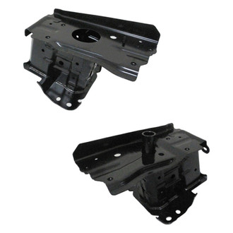 Replace® - Front Driver and Passenger Side Bumper Bracket Set (CAPA Certified)