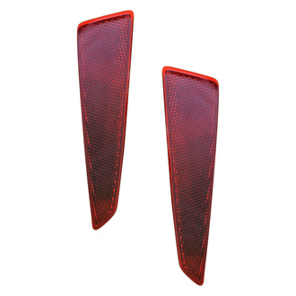Replace® - Rear Driver and Passenger Side Bumper Reflector Set (CAPA Certified)