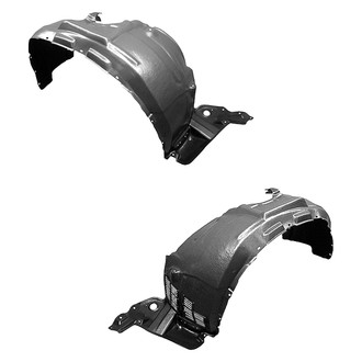 Replace® - Front Driver and Passenger Side Fender Liner Set (Standard Line)