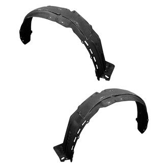 Replace® - Front Driver and Passenger Side Fender Liner Rear Section Set (CAPA Certified)