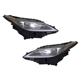 Replace® - Driver and Passenger Side Replacement Headlight Set (CAPA Certified)