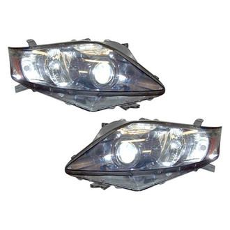 Replace® - Driver and Passenger Side Replacement Headlight Set Lens and Housing (CAPA Certified)