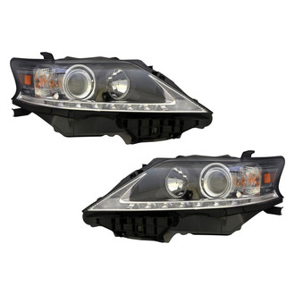 Replace® - Driver and Passenger Side Replacement Headlight Set (CAPA Certified)
