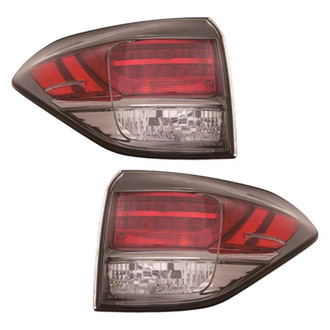 Replace® - Driver and Passenger Side Outer Replacement Tail Lights (Value Line)