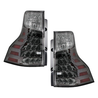 Replace® - Driver and Passenger Side Replacement Tail Light Lens and Housings (CAPA Certified)