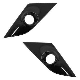 Replace® - Front Driver and Passenger Side Fog Light Bezel Set (Standard Line)